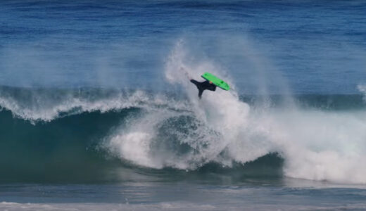 Tristan Roberts bodyboarding en Durban Sudáfrica