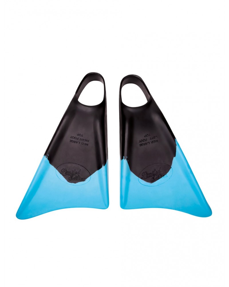 Aletas LIMITED EDITION Black Ice - Negro & Azul