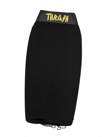 Funda THRASH bodyboard toalla / calcetin - Negro & Amarillo