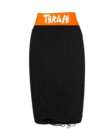 Funda THRASH bodyboard toalla / calcetin - Negro & Naranja