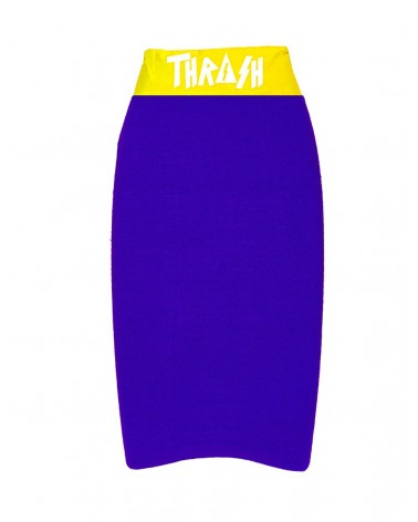 Funda THRASH bodyboard toalla / calcetin - Azul & Amarillo