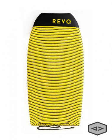 Funda bodyboard toalla REVO Stretch Sox - Amarillo