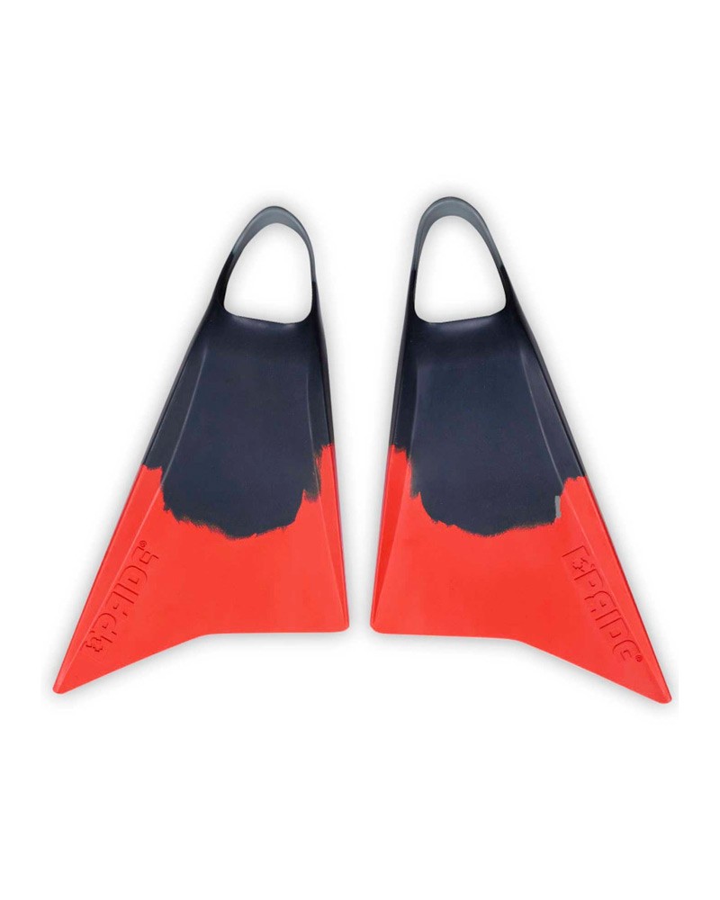Aletas bodyboard VULCAN V2 Pride - Rojo & Gris