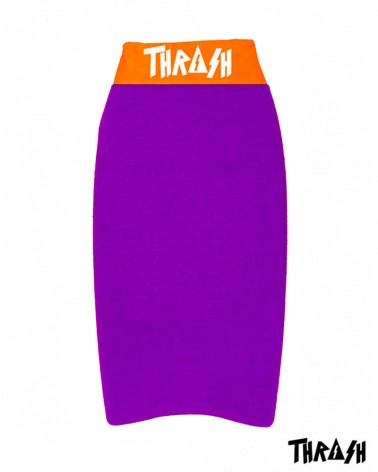 Funda THRASH bodyboard toalla / calcetin - Morado & Naranja