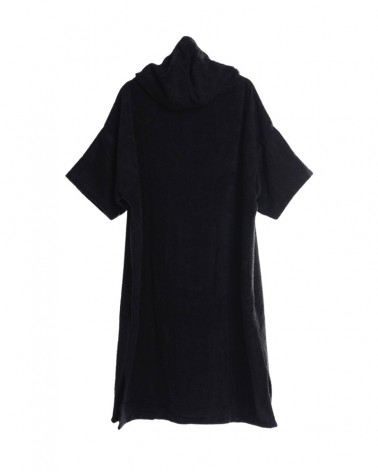 Poncho toalla MEDUXA Algodón - Negro & Blanco