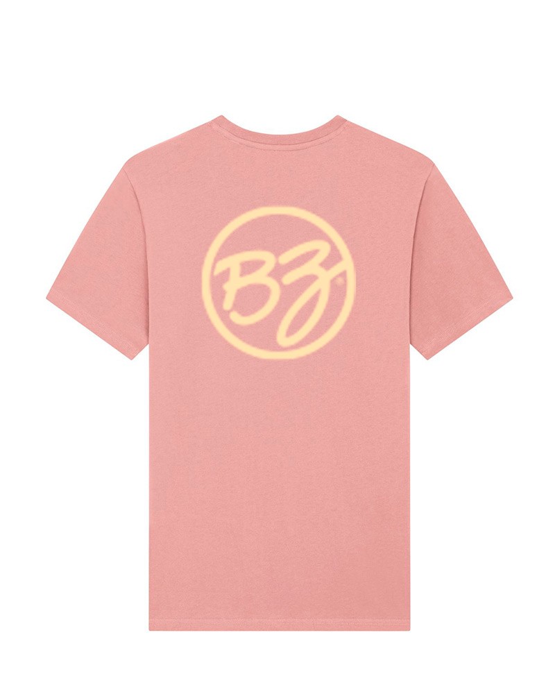 Camiseta BZ bodyboards - Rosa palo