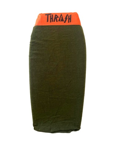 Funda THRASH bodyboard toalla / calcetin - Militar & Naranja