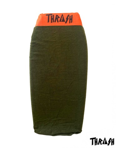 Funda THRASH bodyboard toalla / calcetin - Militar & Naranja