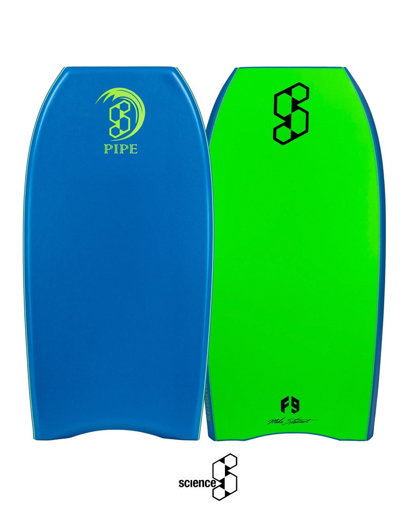 Bodyboard SCIENCE Pipe Stringer Azul Mike Stewart