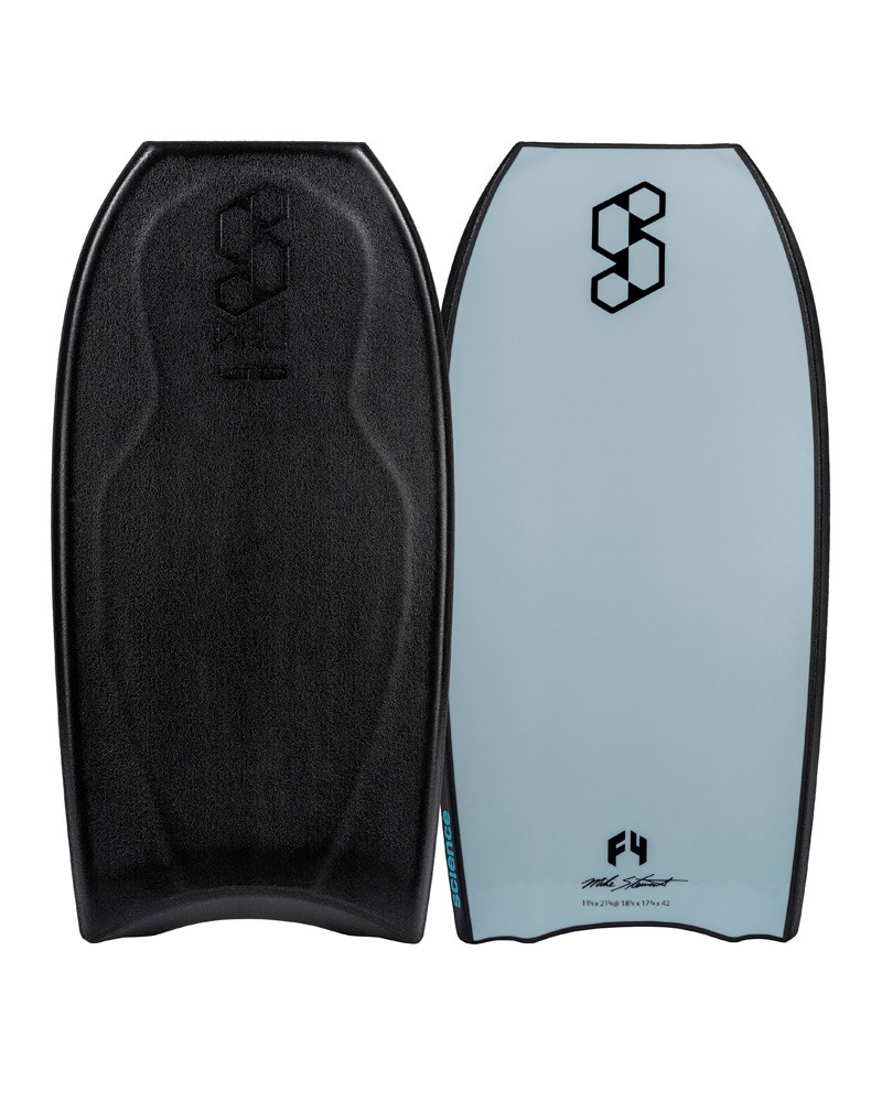 Bodyboard SCIENCE Pro LTD Tri Quad F4 Mike Stewart Negro