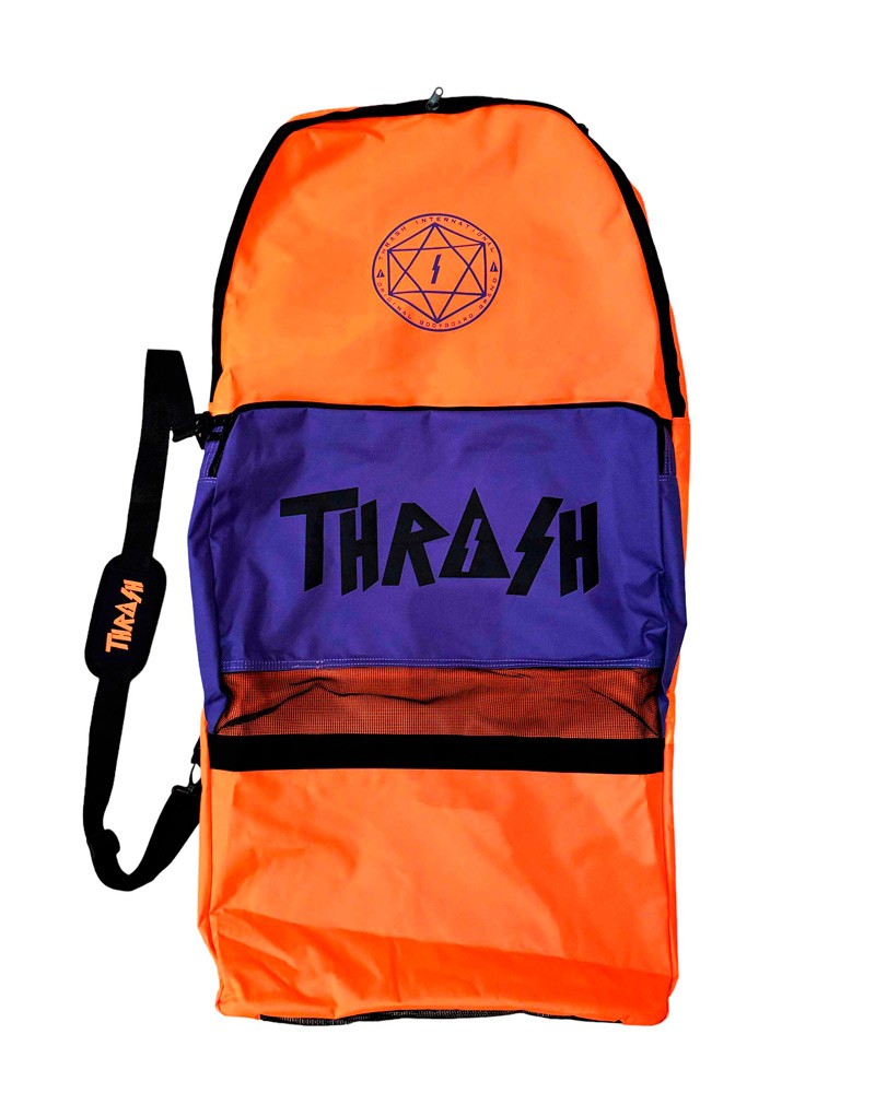 Funda bodyboard THRASH Retro Bag - Naranja & Morado