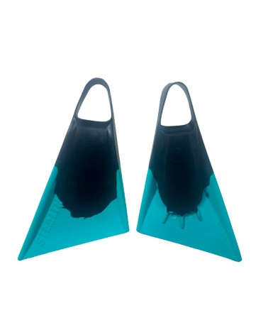 Aletas STEALTH S2 Super Soft - Negro & Azul