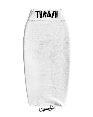 Funda bodyboard toalla THRASH - Blanca