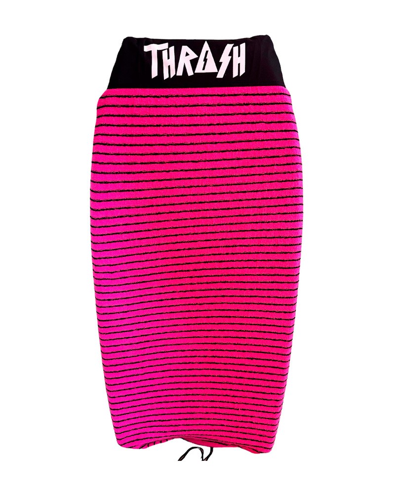 Funda THRASH bodyboard toalla / calcetín - Rosa & Negro