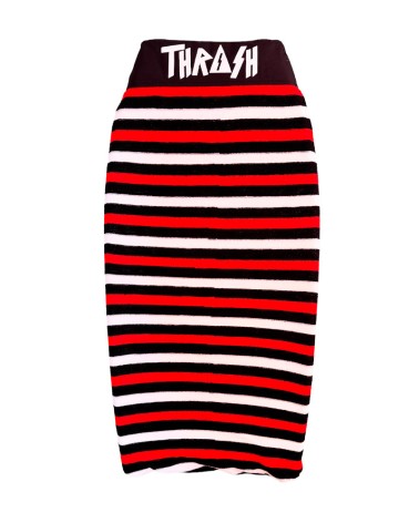 Funda THRASH bodyboard toalla / calcetín - Rojo & Blanco