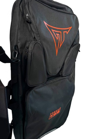 Funda bodyboard viaje GT Boards travel Bag - Negro & Naranja - 2/3 bodyboards
