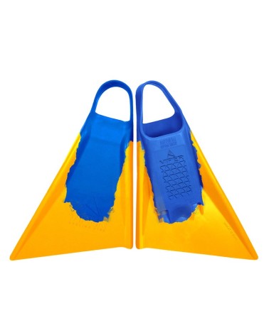 Aletas VIPER DELTA ICONS - Azul & Amarillo - Original Flex