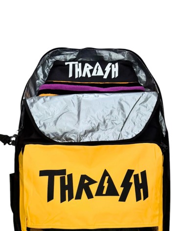 Funda bodyboard THRASH Dark Series - Negro & Amarillo