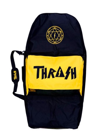Funda bodyboard THRASH Dark Series - Negro & Amarillo