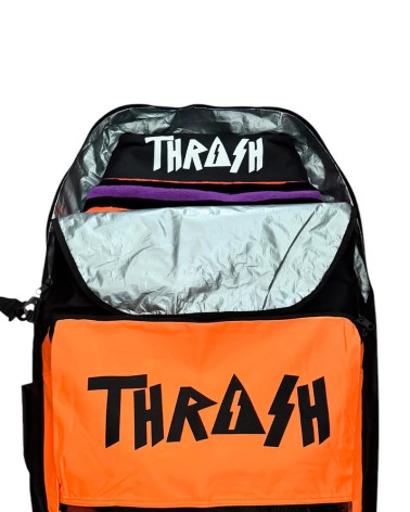 Funda bodyboard THRASH Dark Series - Negro & Naranja