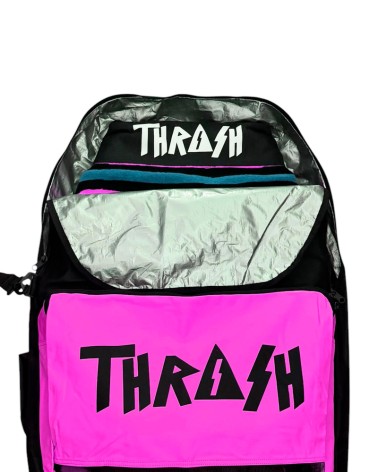 Funda bodyboard THRASH Dark Series - Negro & Rosa