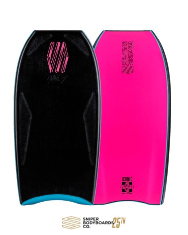 Bodyboard SNIPER Amaury Lavernhe Iconic PP - Black