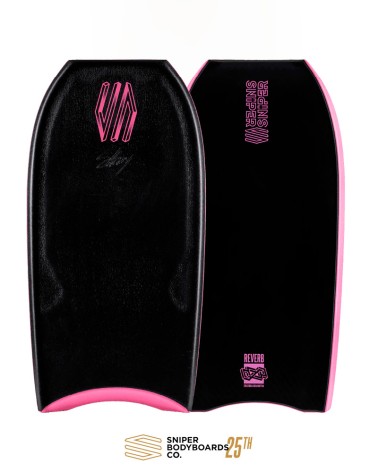 Bodyboard SNIPER Cristobal Sciaraffia PP Reverb - Negro