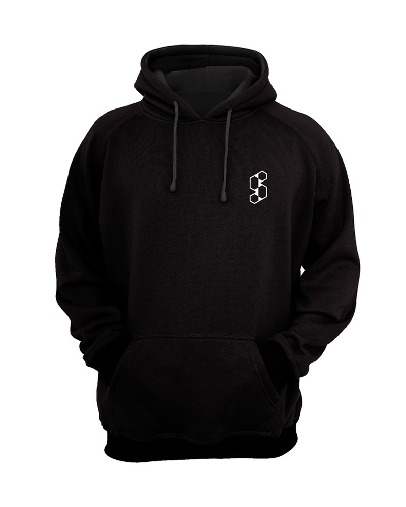 Sudadera SCIENCE Fuse Hooded - Negra