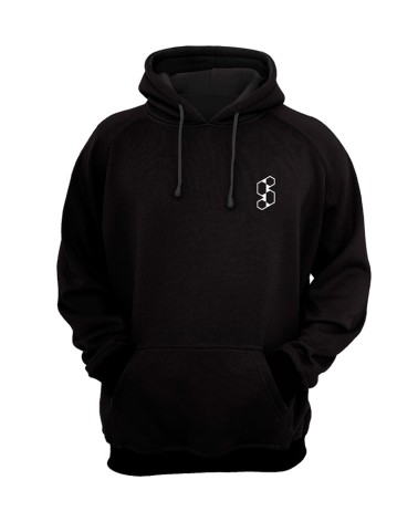 Sudadera SCIENCE Fuse Hooded - Negra