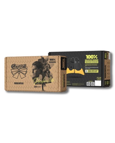 Aletas CHURCHILL 2.0 PLC - Pierre Louis Costes - Negro & Amarillo