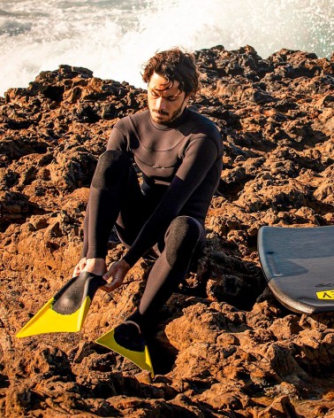 Aletas CHURCHILL 2.0 PLC - Pierre Louis Costes - Negro & Amarillo