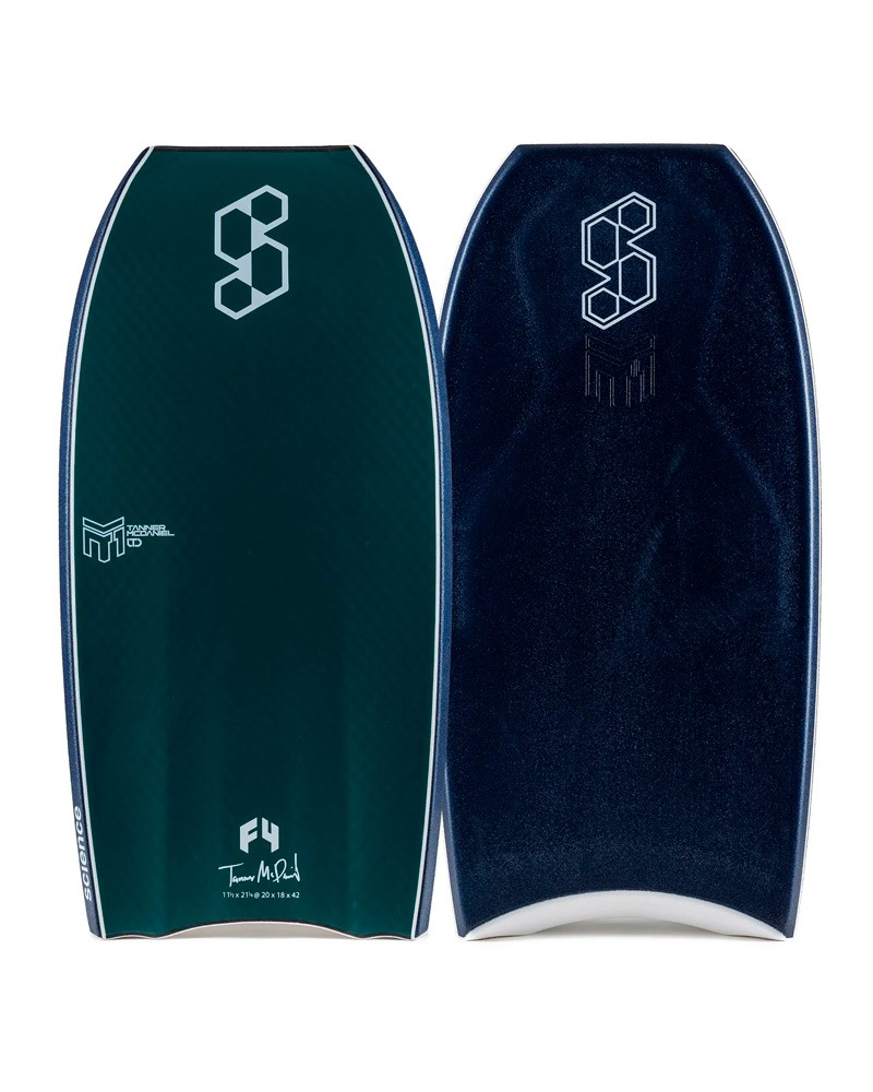 Bodyboard SCIENCE Tanner McDaniel LTD Tri Quad F4 - Dark Blue