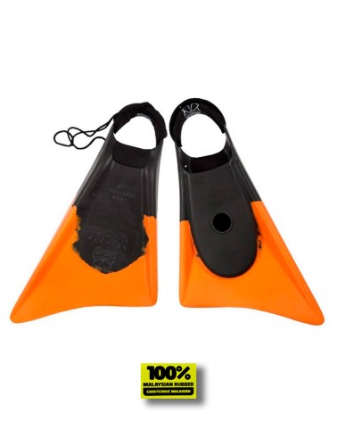 Aletas CHURCHILL 2.0 Makapuu PRO Negro & Naranja