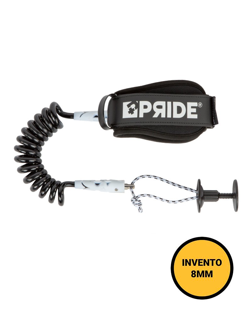 Invento PRIDE Biceps Stretchfit - 8mm - Negro & Blanco