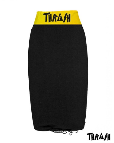 Funda THRASH bodyboard toalla / calcetin - Negro & Amarillo