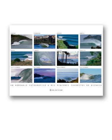 Calendario 2026 Edu Bartolomé | Edición Limitada