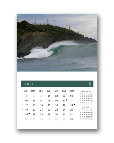 Calendario 2026 Edu Bartolomé | Edición Limitada