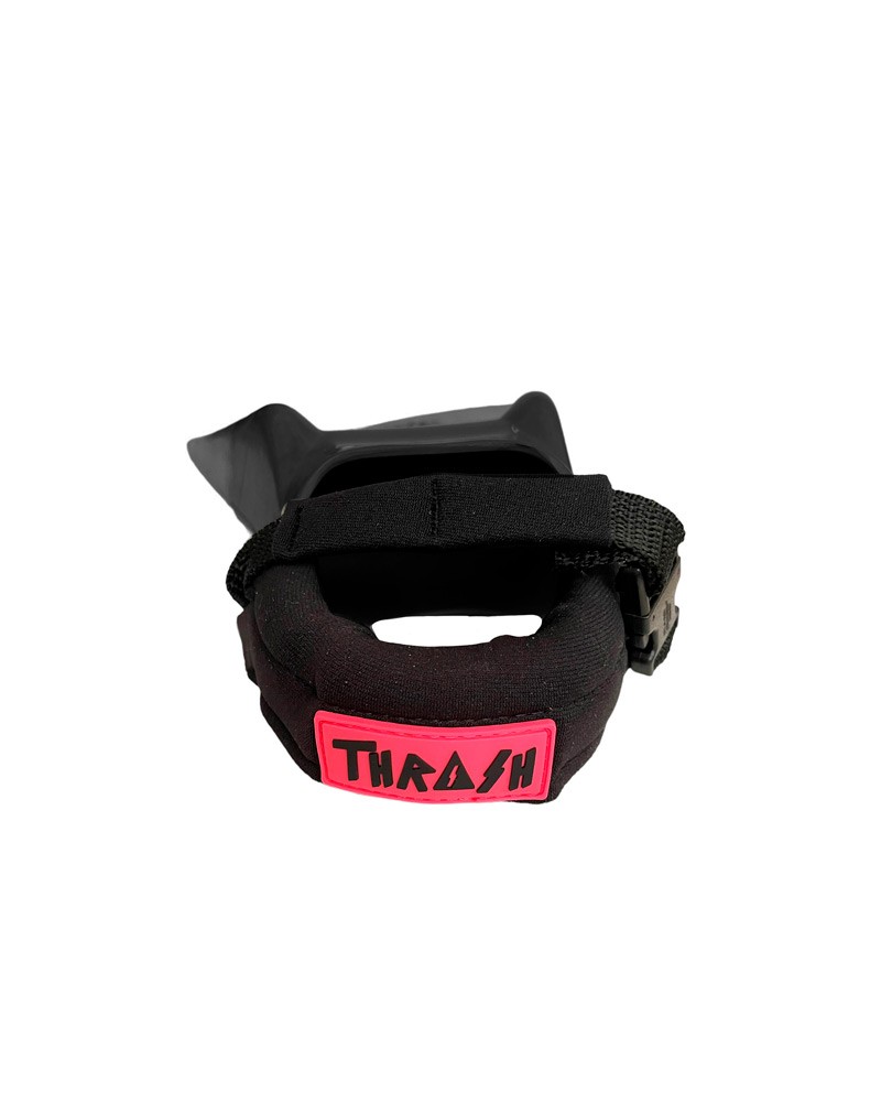 Sujeta aletas THRASH Deluxe - Negro & Rosa