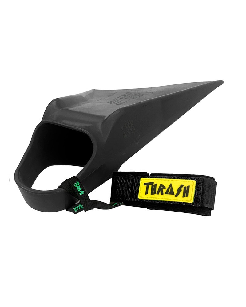 Sujeta aletas THRASH invento V-Grip - Negro & Amarillo