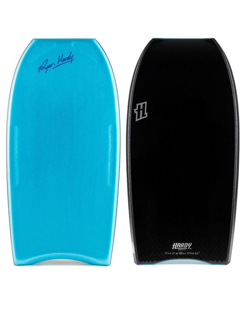 Bodyboard HARDY SHAPES Ryan Hardy Pro Mini Quad PP - Azul