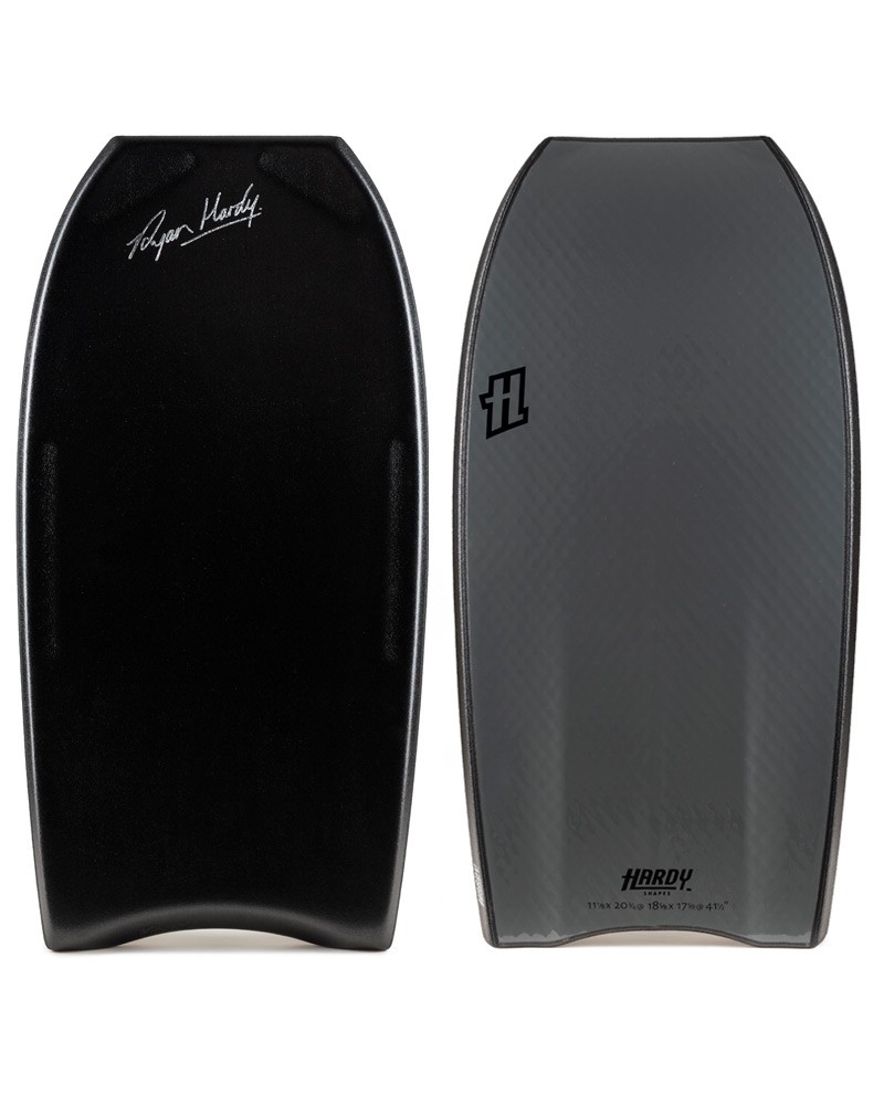 Bodyboard HARDY SHAPES Ryan Hardy Pro Mini Quad K15 - Negro