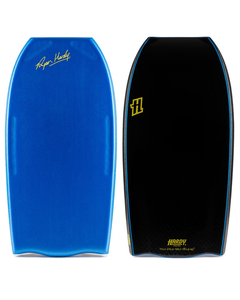 Bodyboard HARDY SHAPES Ryan Hardy Pro Bat Tail - Azul