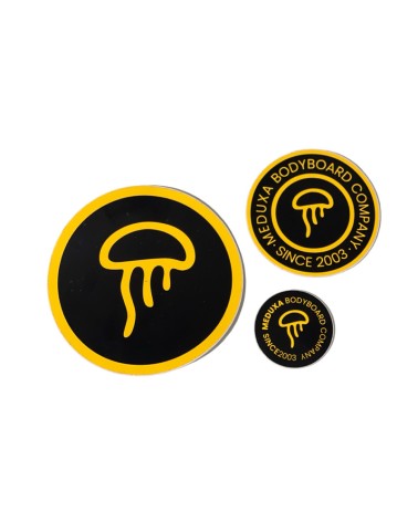 Pack 3 pegatinas MEDUXA stickers