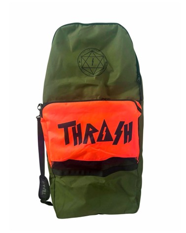 Funda bodyboard THRASH Retro Bag - Militar & Naranja