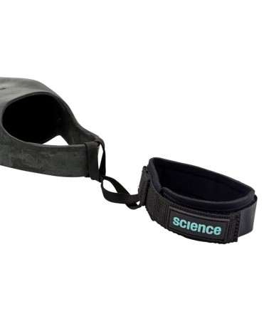 Sujeta aletas SCIENCE velcro fin savers - Negro & Azul