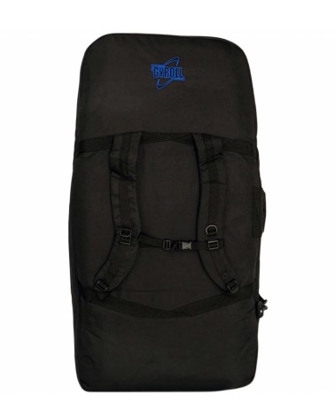 Funda bodyboard viaje GYROLL Tri Pouch - 2/3 bodyboards - Negro & Azul